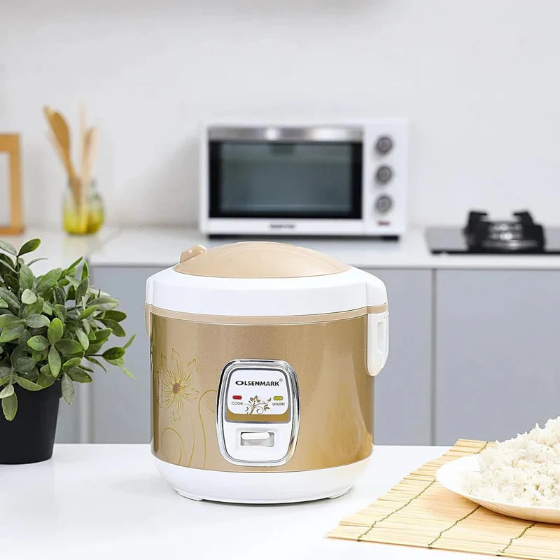 3-in-1 Versatile Rice Cooker & Food Steamer – 1.2L