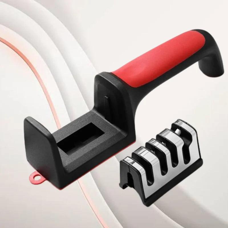 HAO CHI KANG Multi-Slot Knife Sharpener with Ergonomic Handle