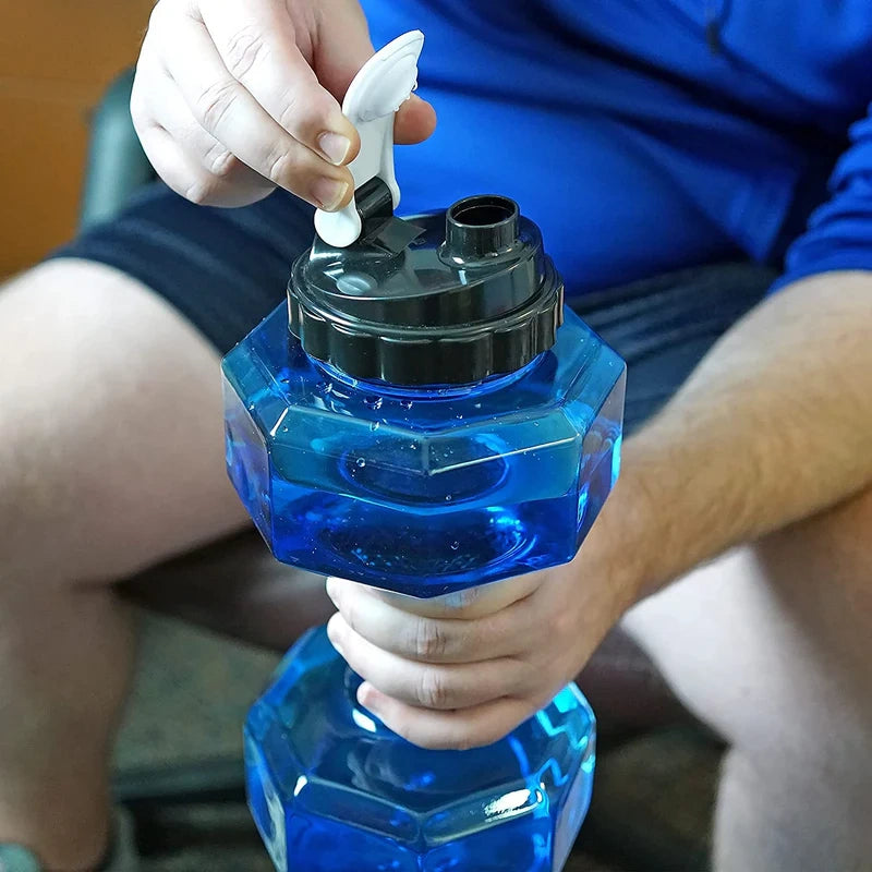 LORDEX Dumbbell-Shaped Performance Hydration Bottle