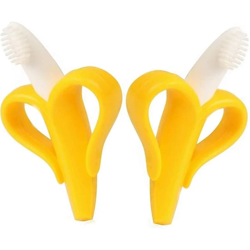 Baby Banana Training Teether & Toothbrush