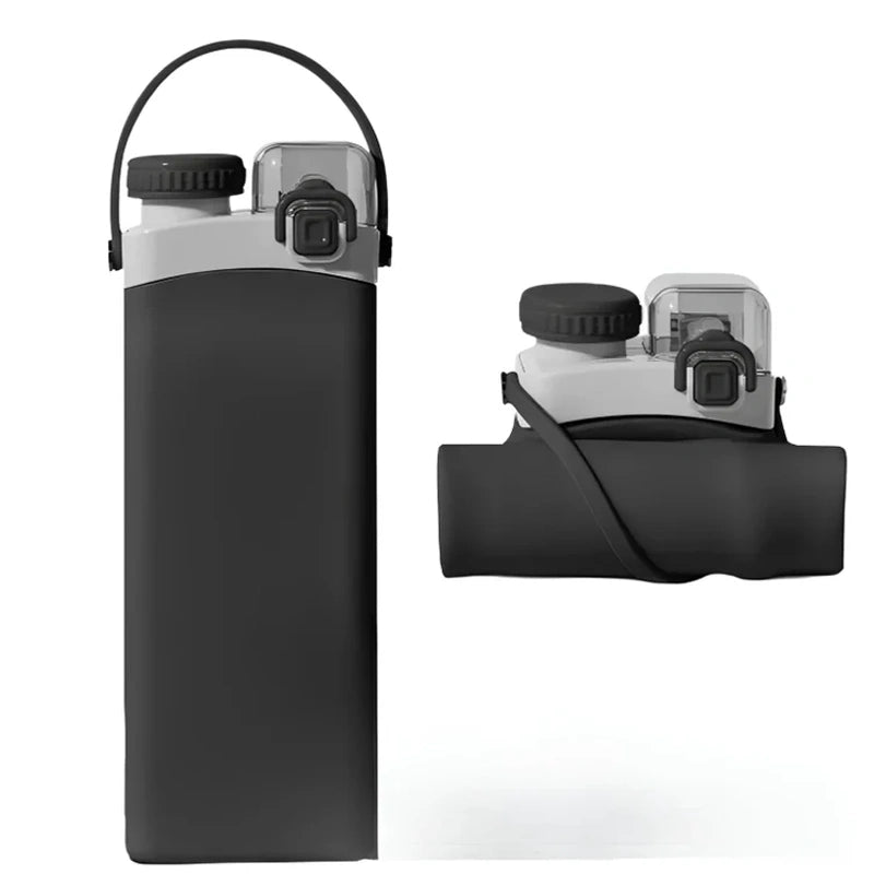 Faza Shop Flex-Fold 600ml Collapsible Silicone Bottle (V009)