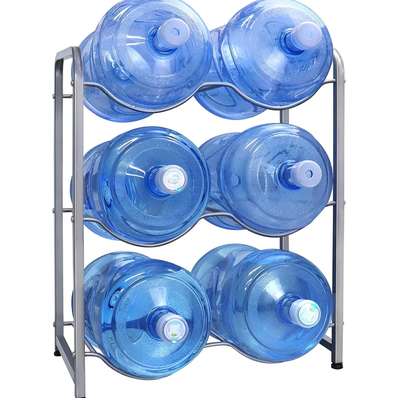 Faza Shop Industrial-Grade 6-Bottle Metal Storage Rack