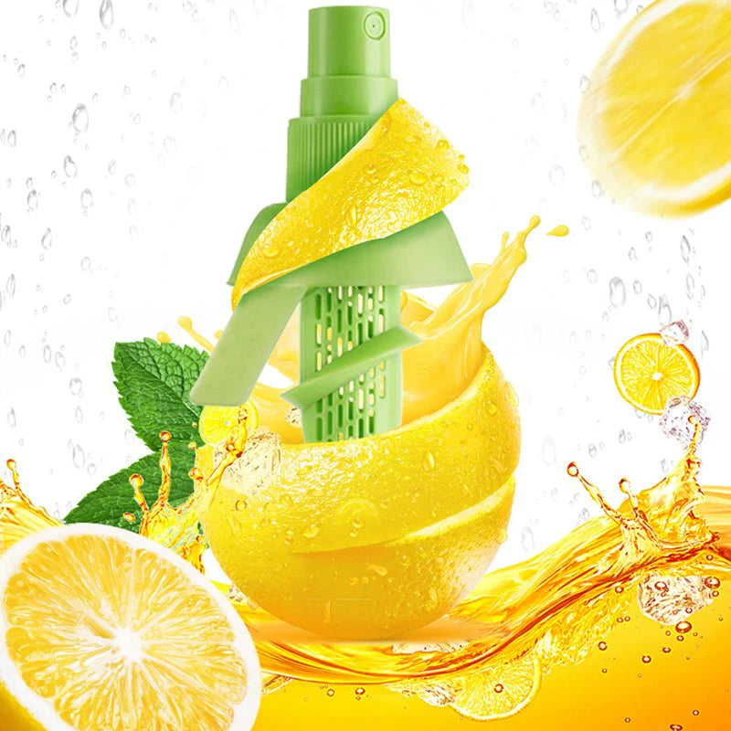 Lemon & Citrus Juice Sprayer – 3-Piece Fruit Gadget Set
