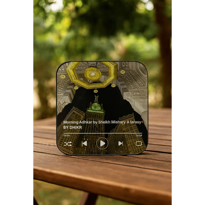 Makkah Tower Inspired Islamic LED Audio Speaker