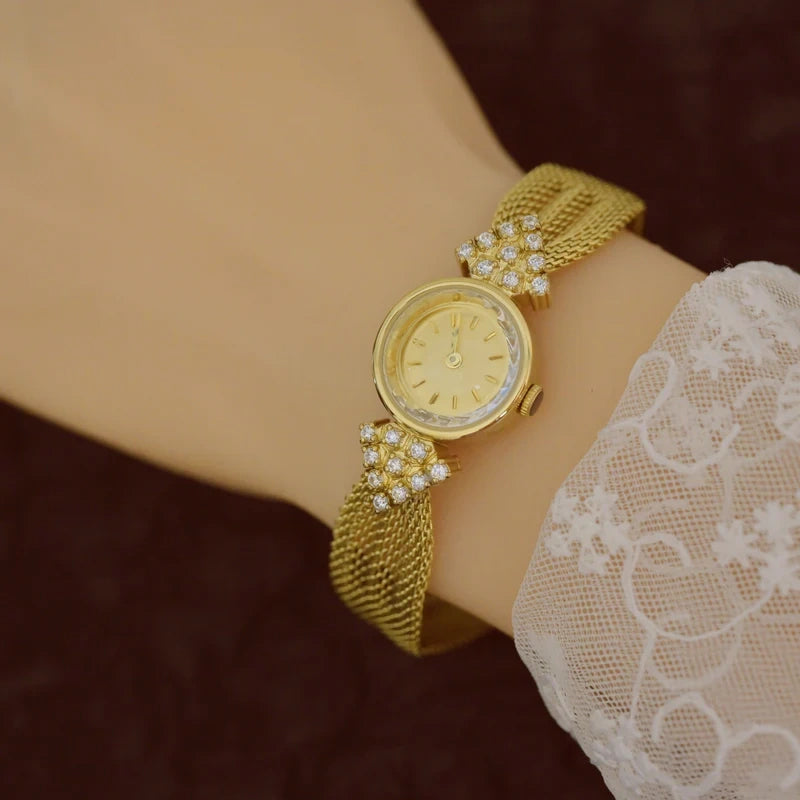 Vintage Kaleidoscope Diamond Quartz Women’s Watch