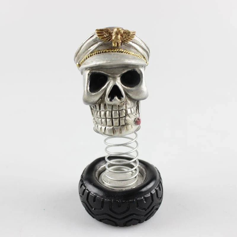 Faza Shop Style Gothic Motion Skull Dashboard Ornament