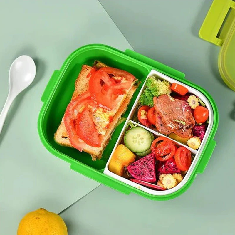 Grid Bento Lunch Box & Matching Hydration Bottle Set