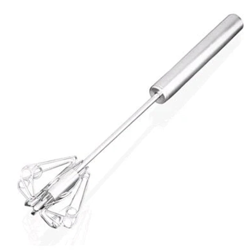 Premium Stainless Steel Hand Egg Beater & Whisk Mixer
