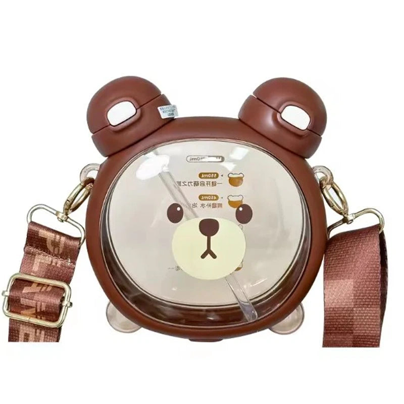 Adorable Bear-Themed Hydration Bottle