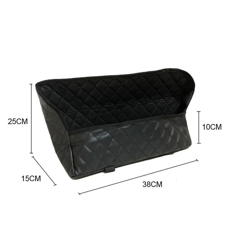 EliteGuard Diamond-Stitch Seat Gap Organizer & Barrier