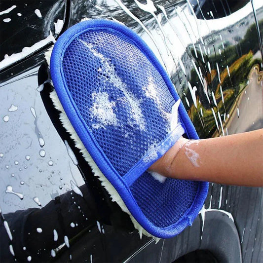 ZenithShine Ultra-Plush Microfiber Wash Mitt