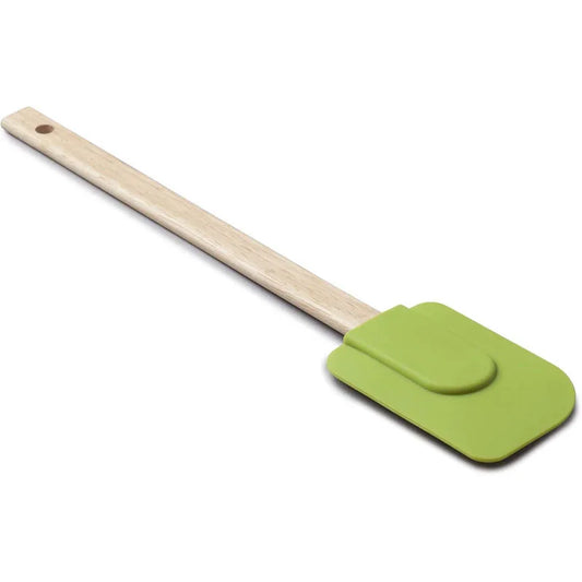 Premium Silicone Spatula with Ergonomic Wooden Handle