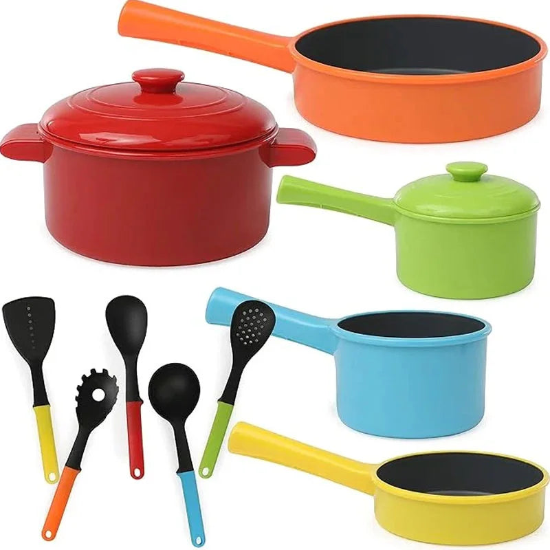 Ultimate Kids Kitchen Cookware Playset – 10-Piece Mini Chef Set