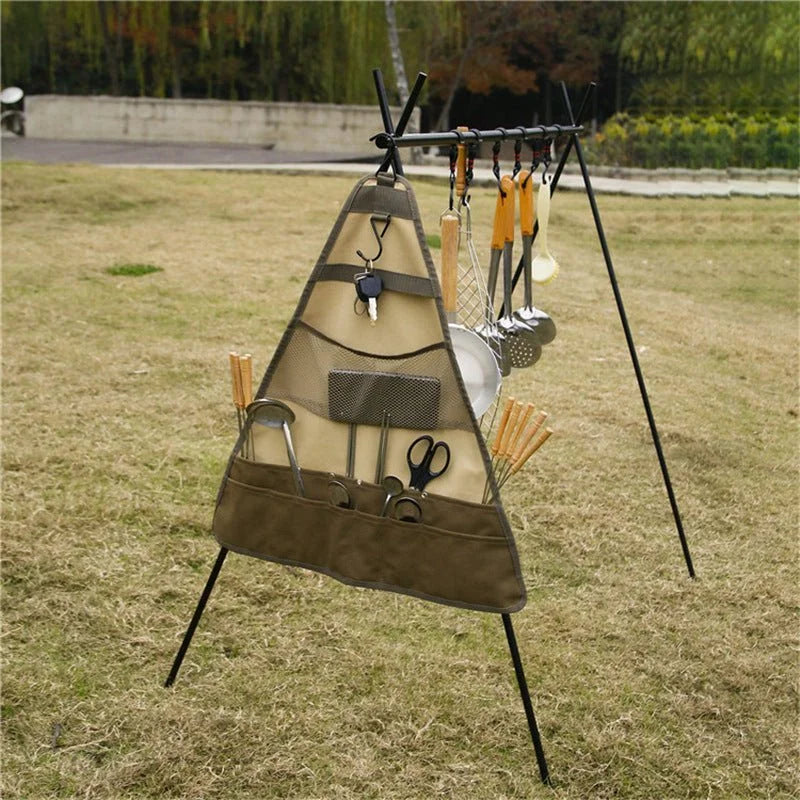 Outdoor Camping Tableware & Foldable Storage Set