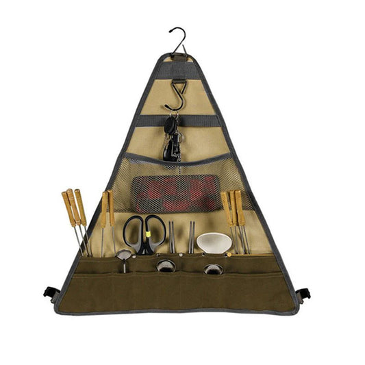 Outdoor Camping Tableware & Foldable Storage Set